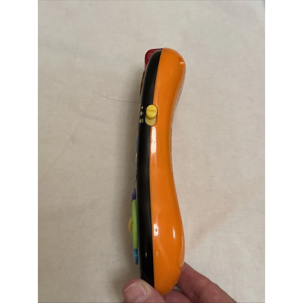 VTech Click and Count Remote Black Orange Learning Toy VT7392 Toddler Tested